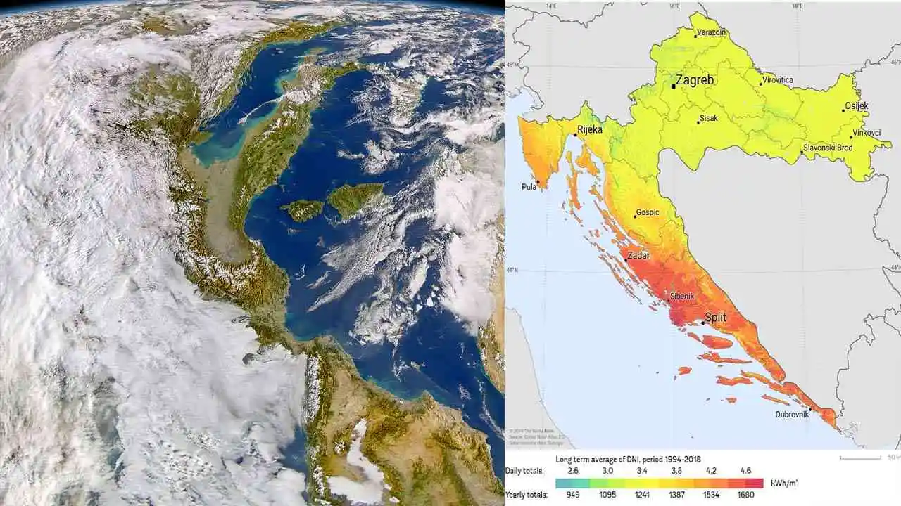 Map of Croatia Map of Croatia